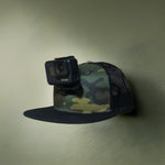 #ActionHatCustom: Camo Mesh Flat Bill