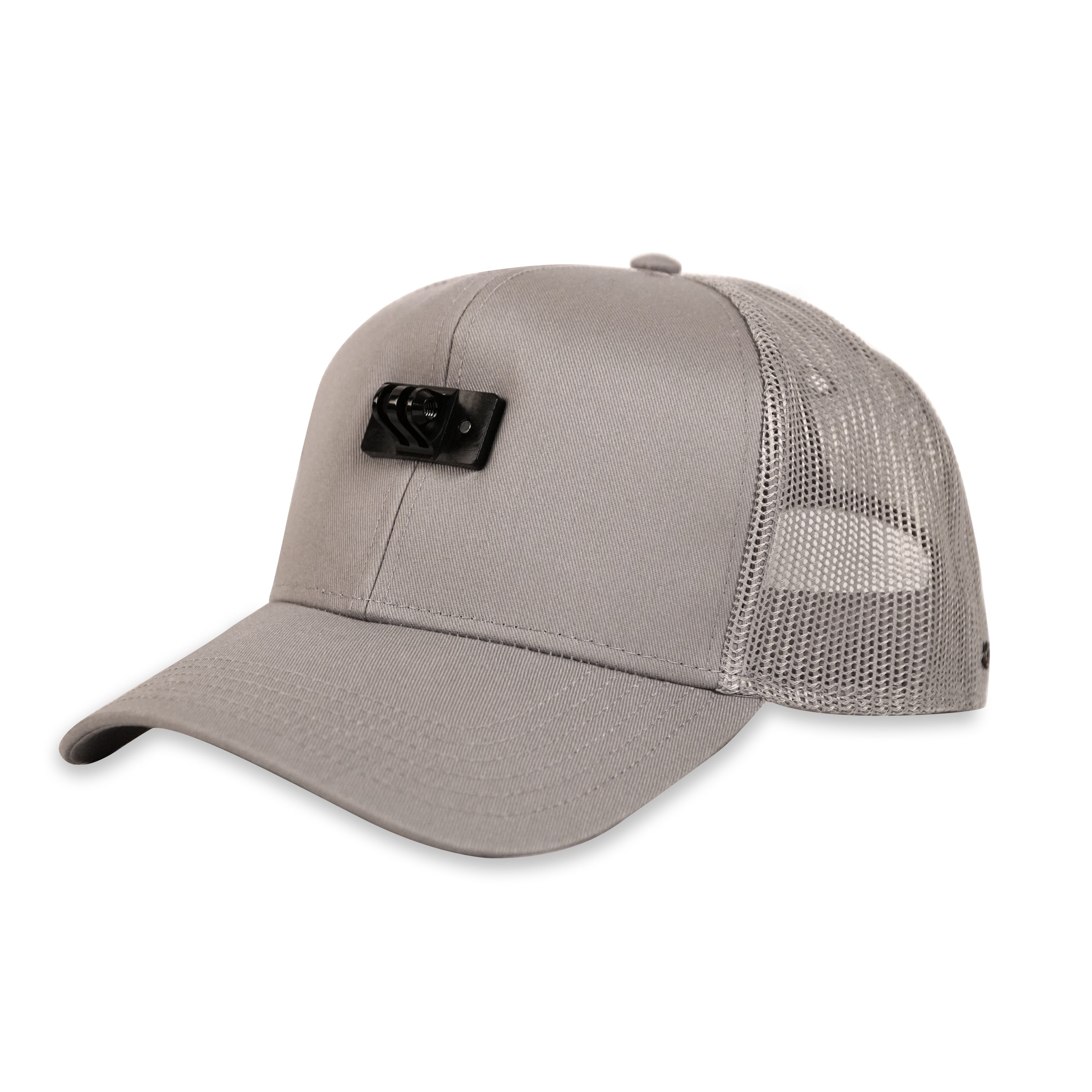 ActionHat Mesh: Gray Curved Bill