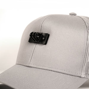 ActionHat Mesh: Gray Curved Bill