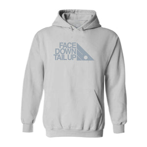 #FACEDOWNTAILUP Classic Heavy Hoodie - Gray Print