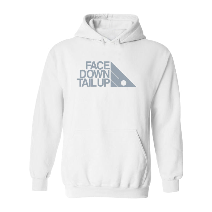 #FACEDOWNTAILUP Classic Heavy Hoodie - Gray Print