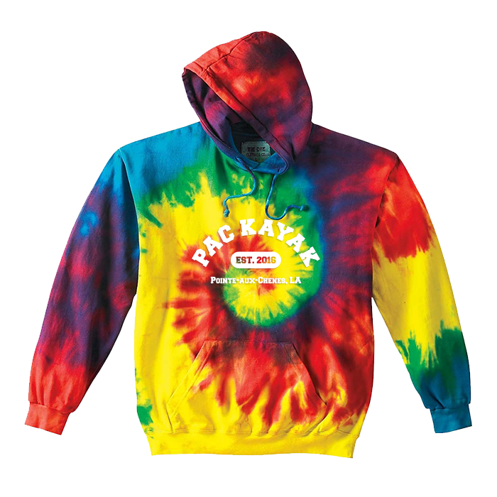 #PACKAYAK Mr. Eddie Edition Tie-Dyed Hoodie