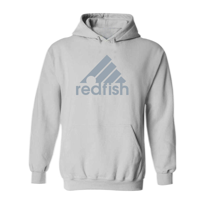 #REDFISH Classic Heavy Hoodie - Gray Print