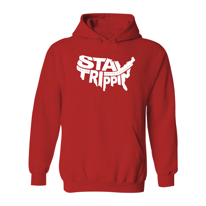 #STAYTRIPPIN USA Classic Heavy Hoodie - Hat Mount for GoPro
