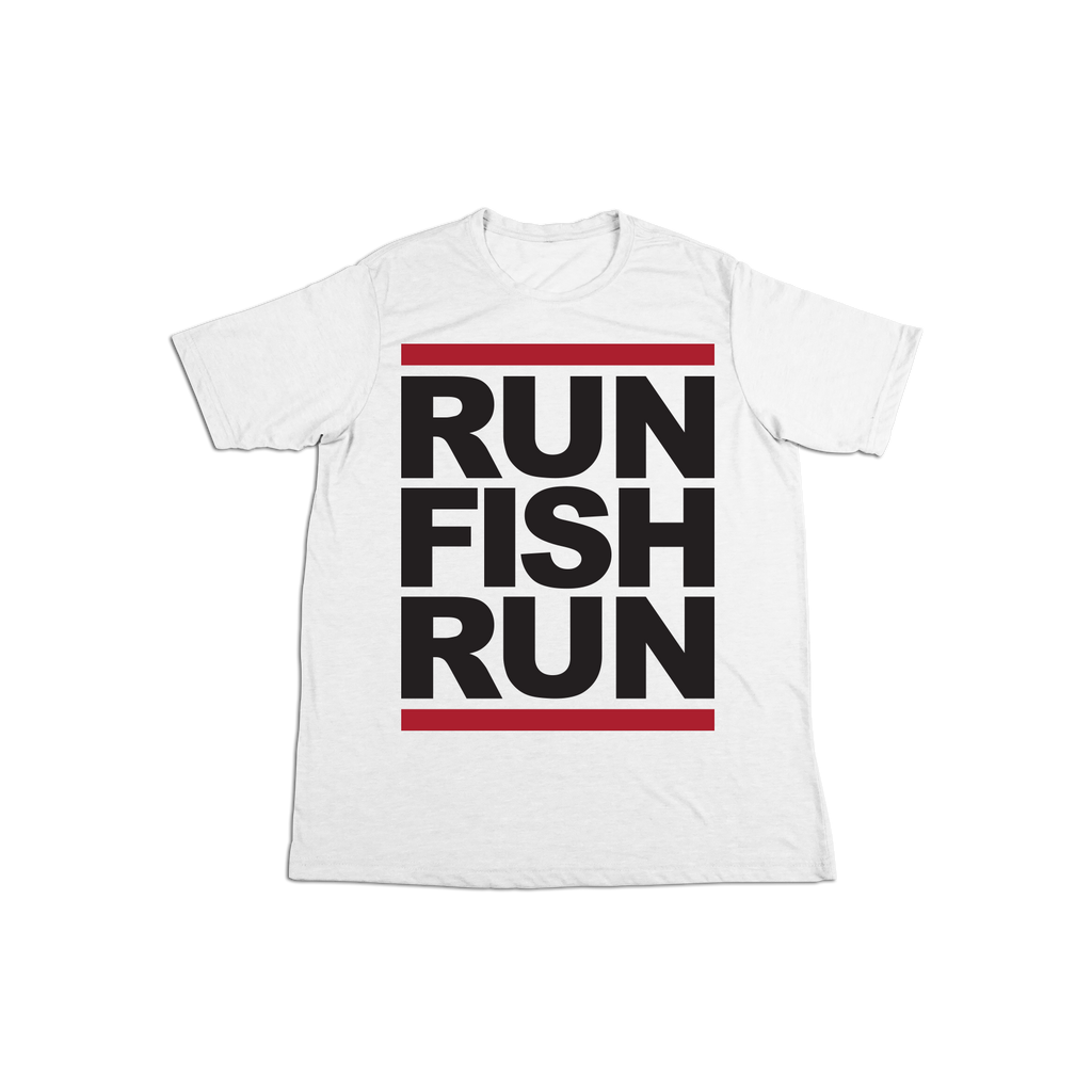 #RUNFISHRUN YOUTH Soft Shirt - Black - Hat Mount for GoPro