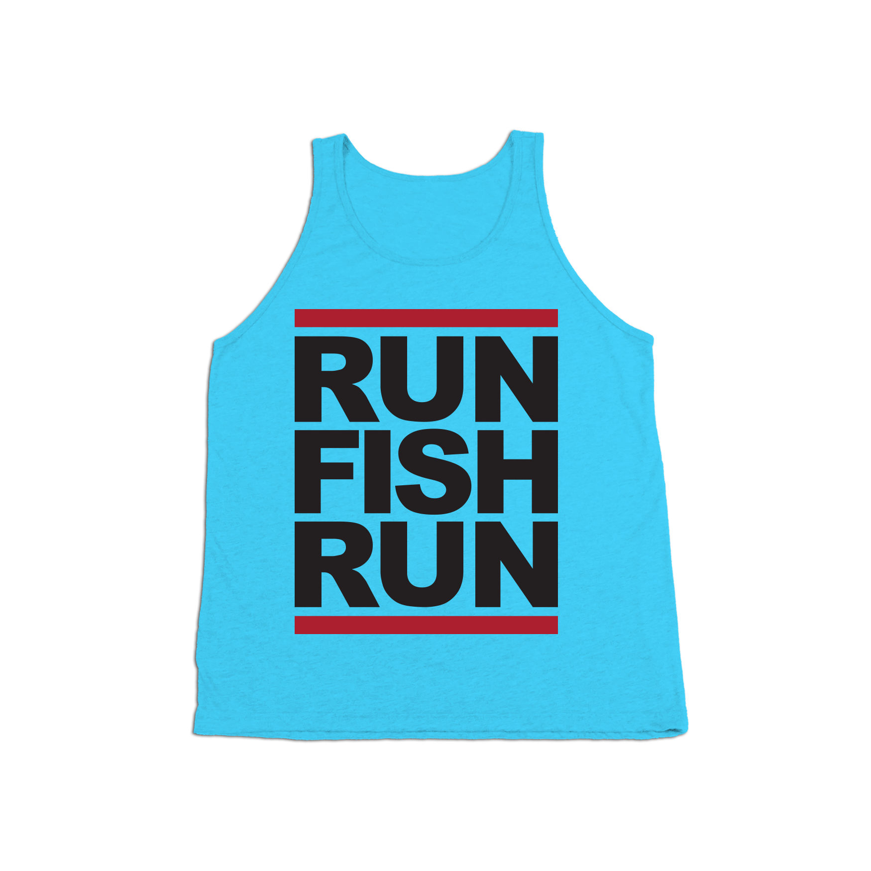 #RUNFISHRUN YOUTH Tank Top - Black - Hat Mount for GoPro