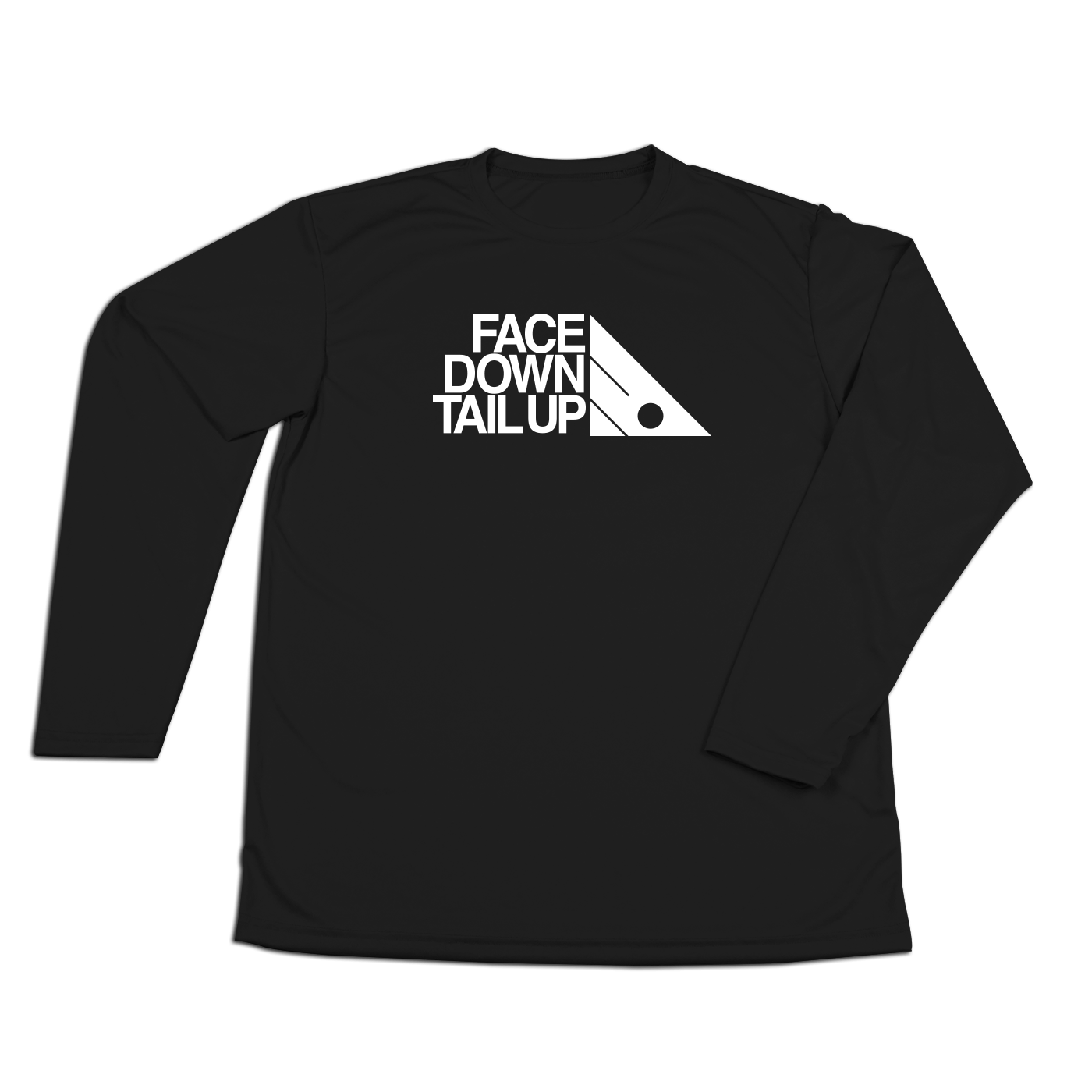 #FACEDOWNTAILUP Performance Long Sleeve Shirt - Hat Mount for GoPro