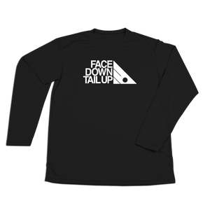#FACEDOWNTAILUP Performance Long Sleeve Shirt - Hat Mount for GoPro