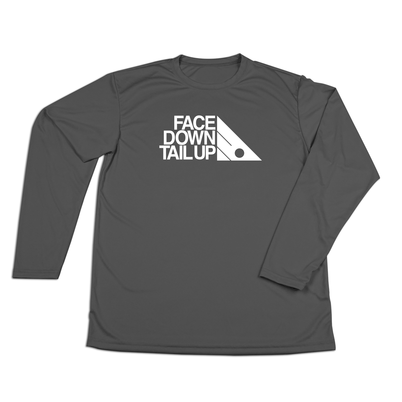 #FACEDOWNTAILUP Performance Long Sleeve Shirt - Hat Mount for GoPro