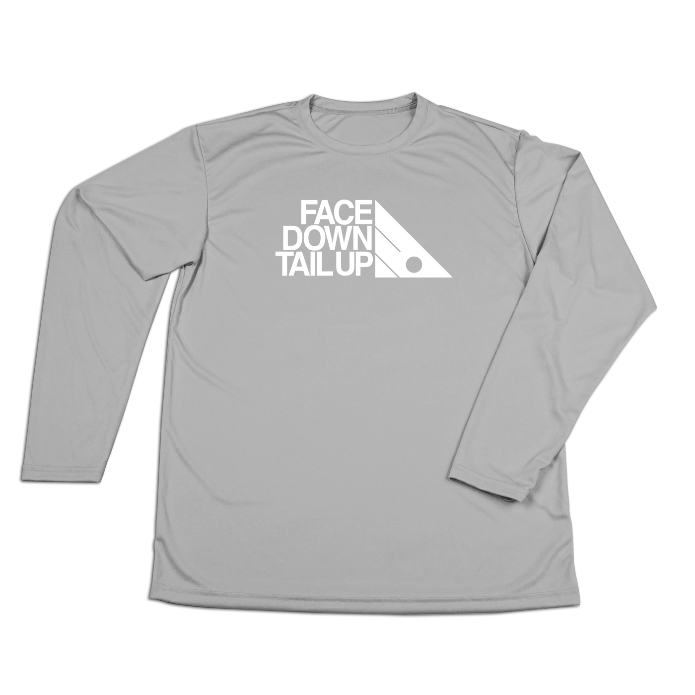 #FACEDOWNTAILUP Performance Long Sleeve Shirt - Hat Mount for GoPro