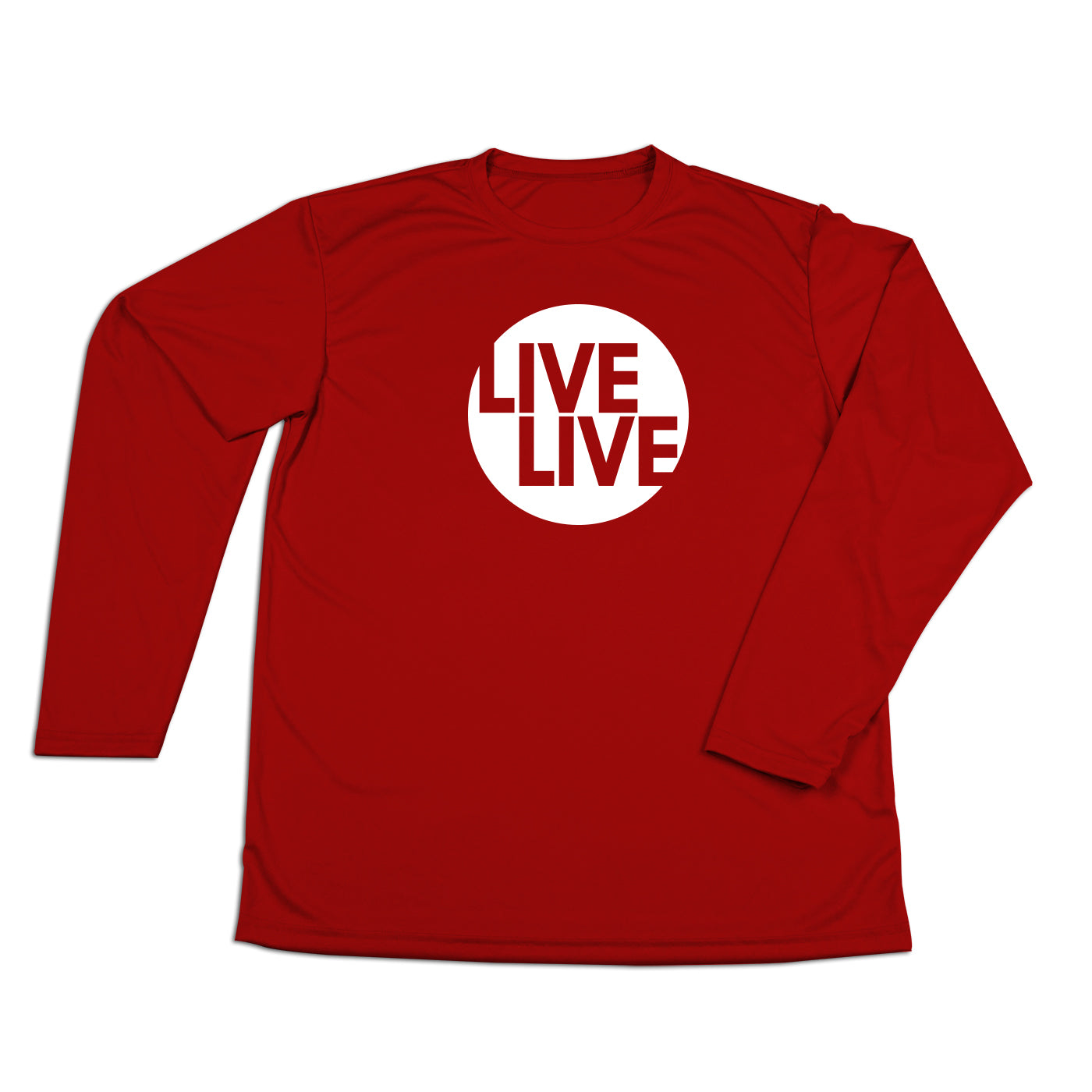 #LIVELIVE YOUTH Performance Long Sleeve Shirt