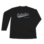 #OUTSIDER Performance Long Sleeve Shirt - Gray Print