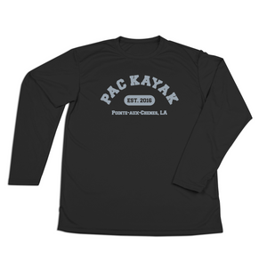 #PACKAYAK Performance Long Sleeve Shirt - Gray Print