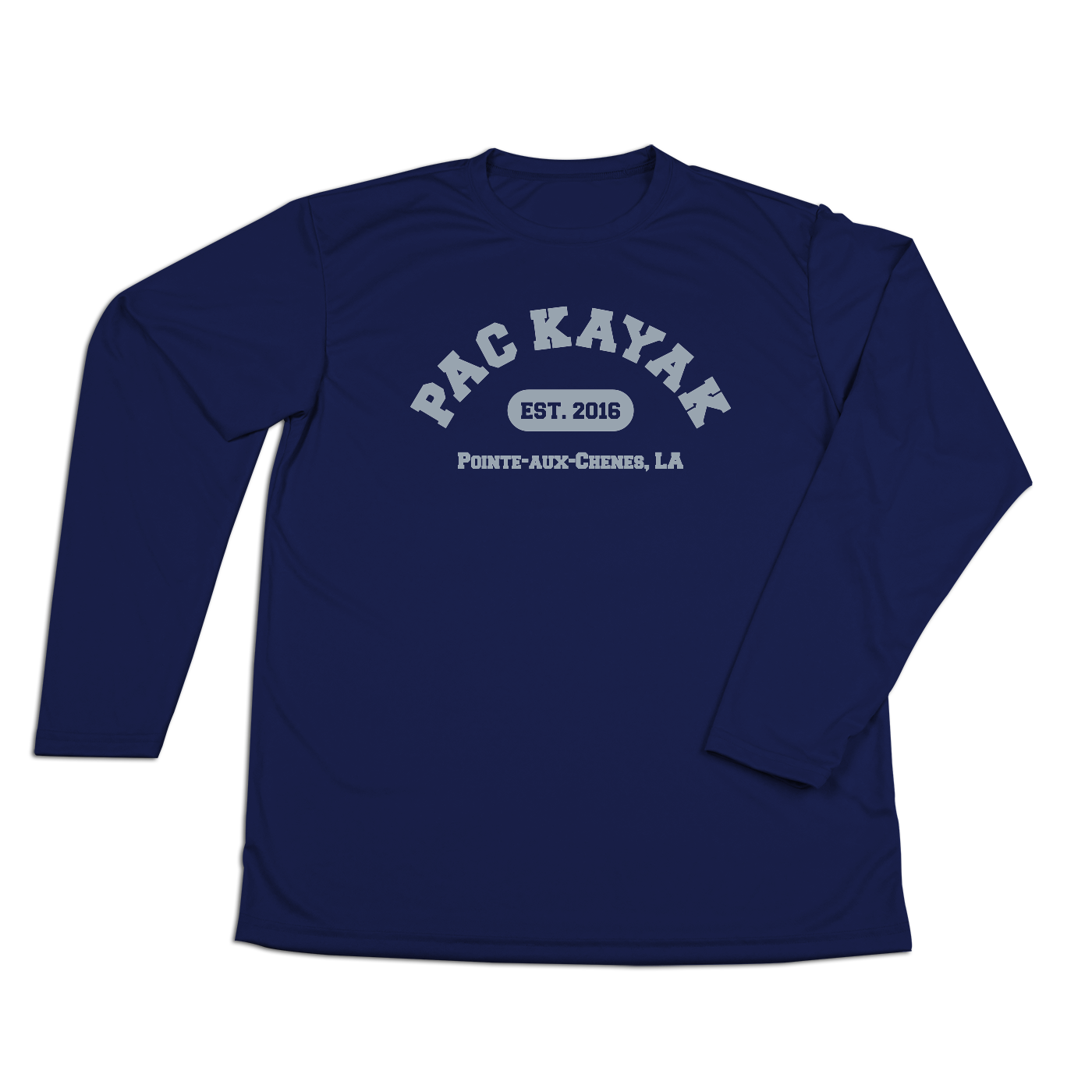 #PACKAYAK Performance Long Sleeve Shirt - Gray Print