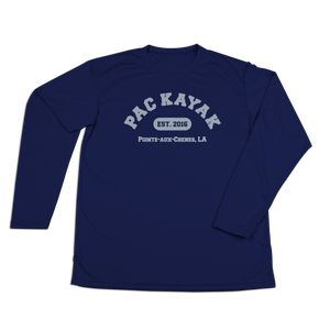 #PACKAYAK Performance Long Sleeve Shirt - Gray Print