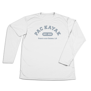 #PACKAYAK Performance Long Sleeve Shirt - Gray Print