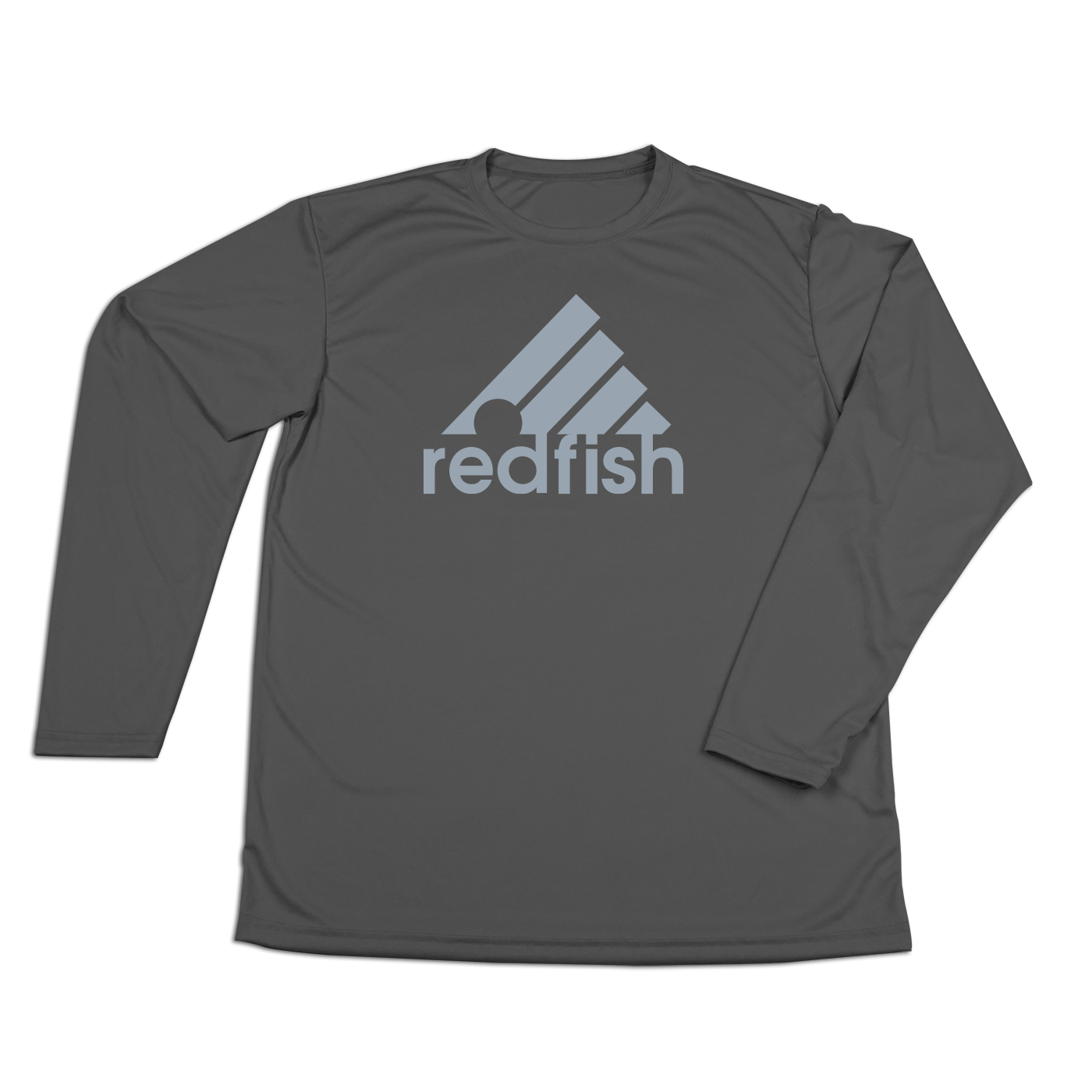 #REDFISH Performance Long Sleeve Shirt - Gray Print