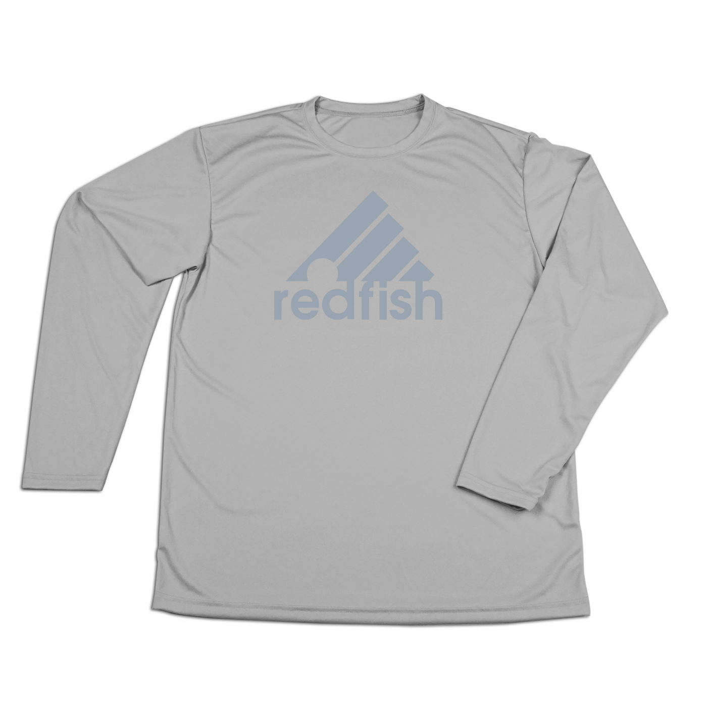 #REDFISH Performance Long Sleeve Shirt - Gray Print
