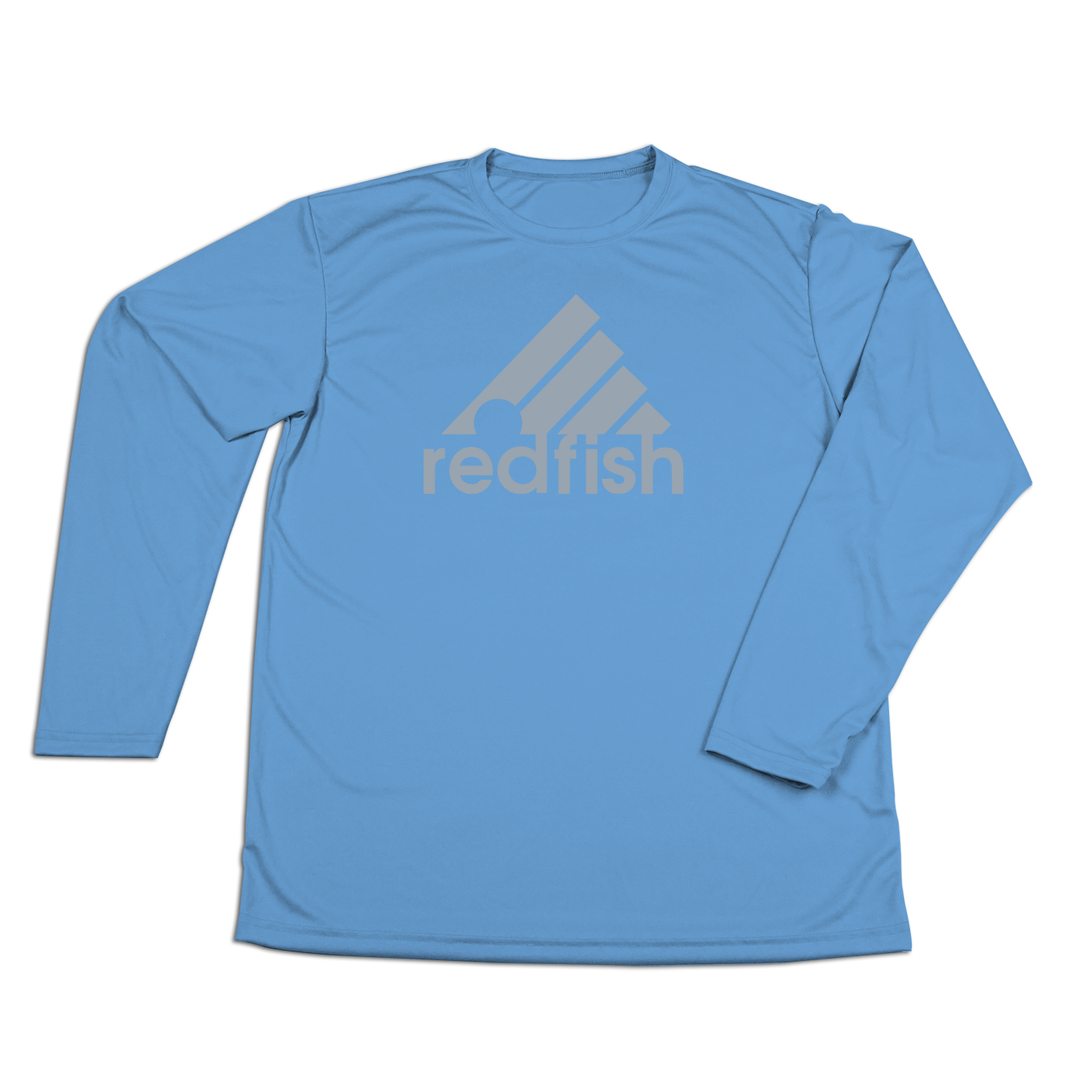 #REDFISH Performance Long Sleeve Shirt - Gray Print