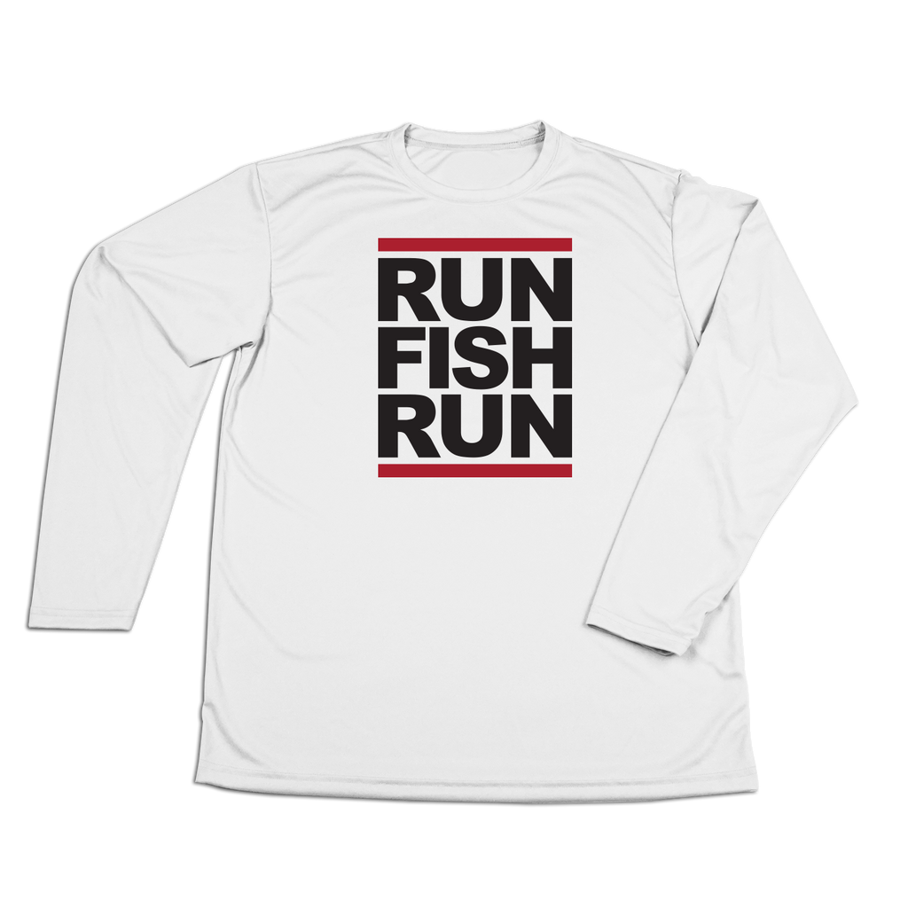 #RUNFISHRUN Performance Long Sleeve Shirt - Hat Mount for GoPro