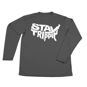 #STAYTRIPPIN USA Performance Long Sleeve Shirt - Hat Mount for GoPro