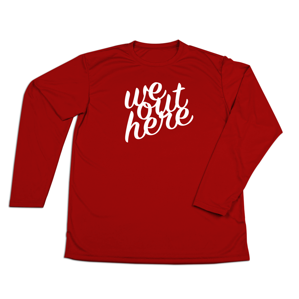 #WEOUTHERE YOUTH Performance Long Sleeve Shirt - Hat Mount for GoPro