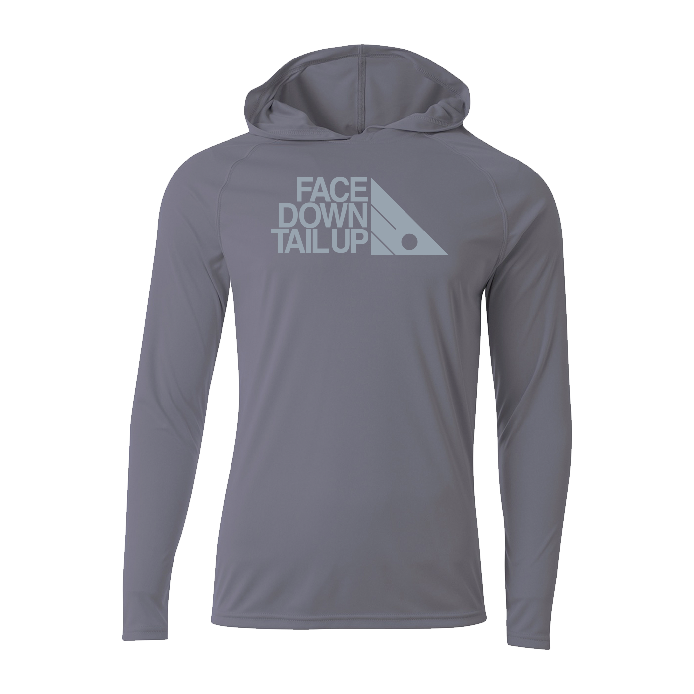 #FACEDOWNTAILUP Performance Long Sleeve Hoodie