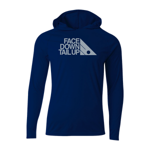 #FACEDOWNTAILUP Performance Long Sleeve Hoodie