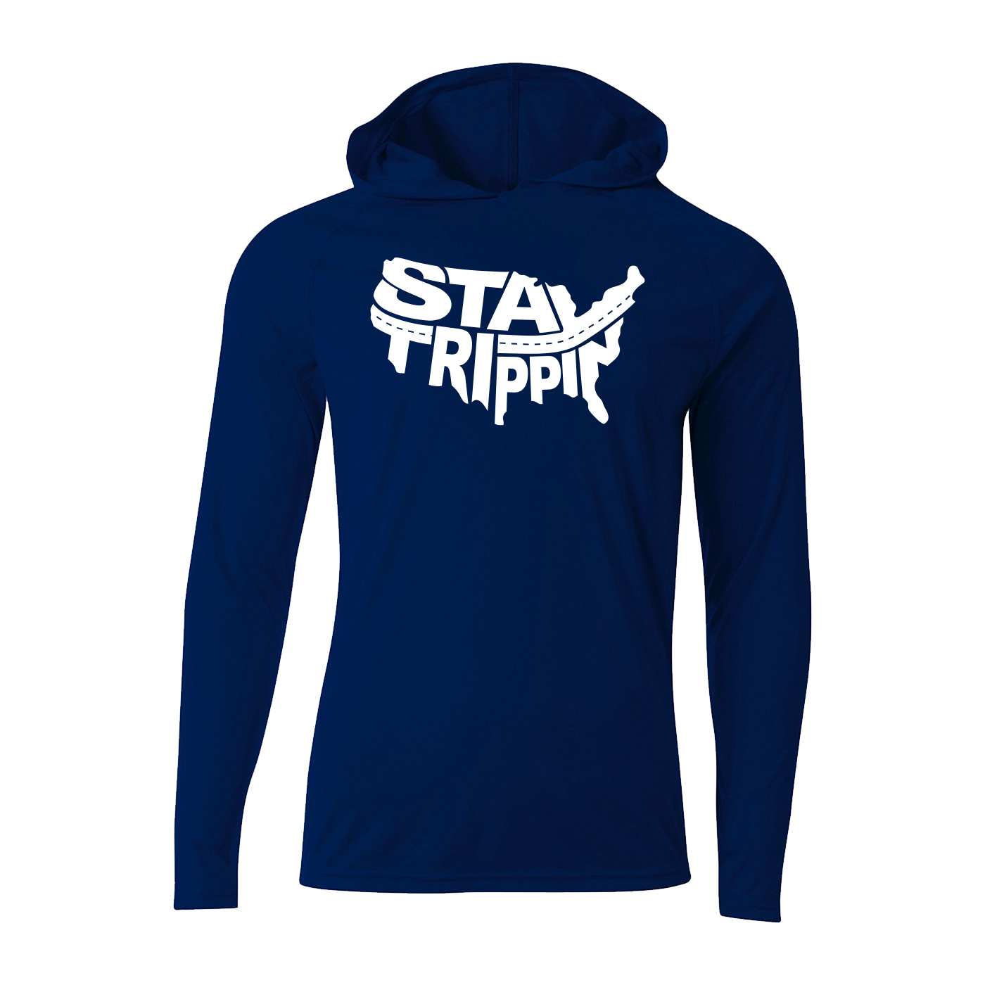 #STAYTRIPPIN USA Performance Long Sleeve Hoodie