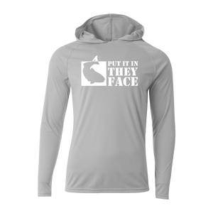 #PUTITINTHEYFACE Performance Long Sleeve Hoodie