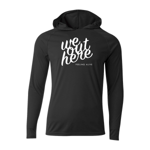 #WEOUTHERE Performance Long Sleeve Hoodie