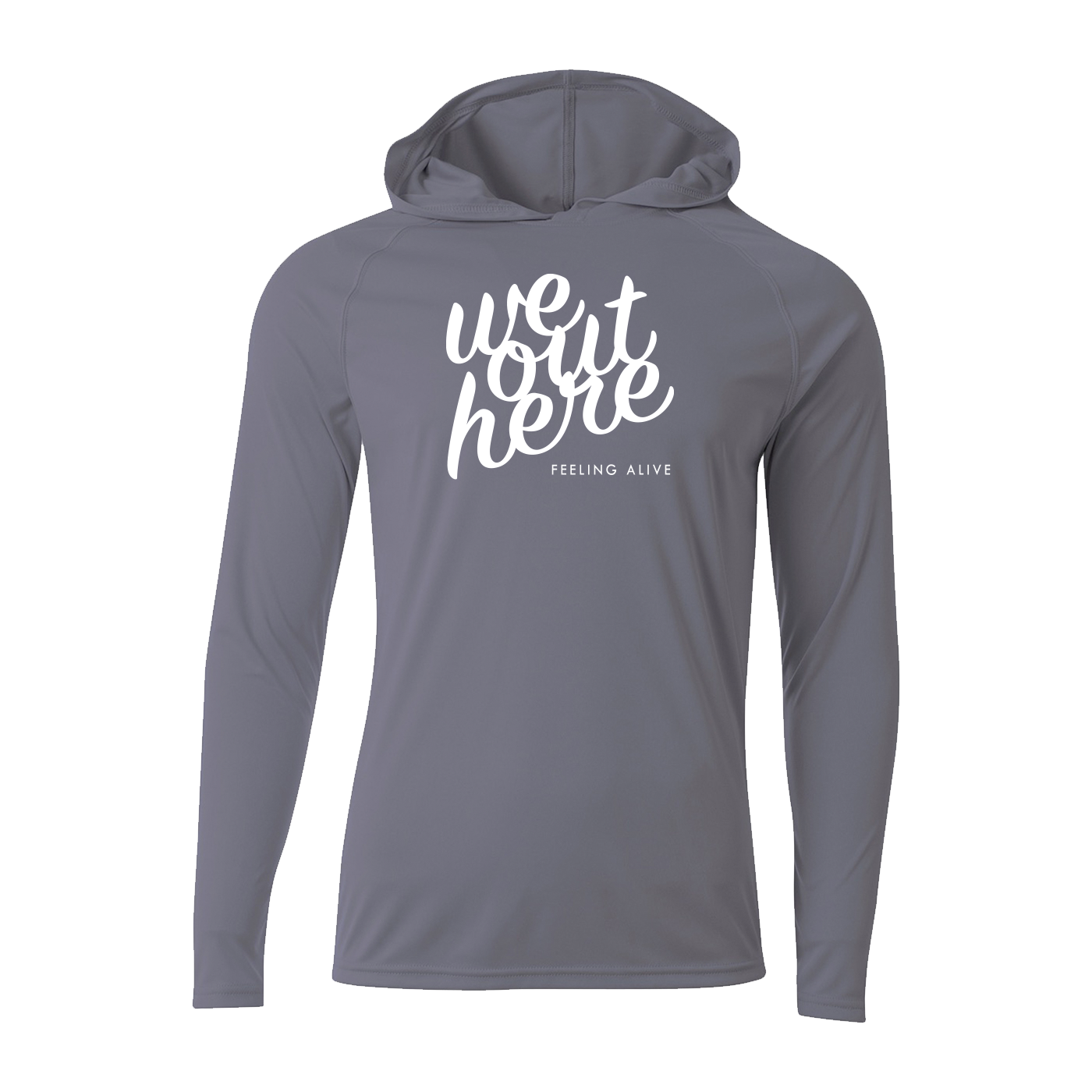 #WEOUTHERE Performance Long Sleeve Hoodie