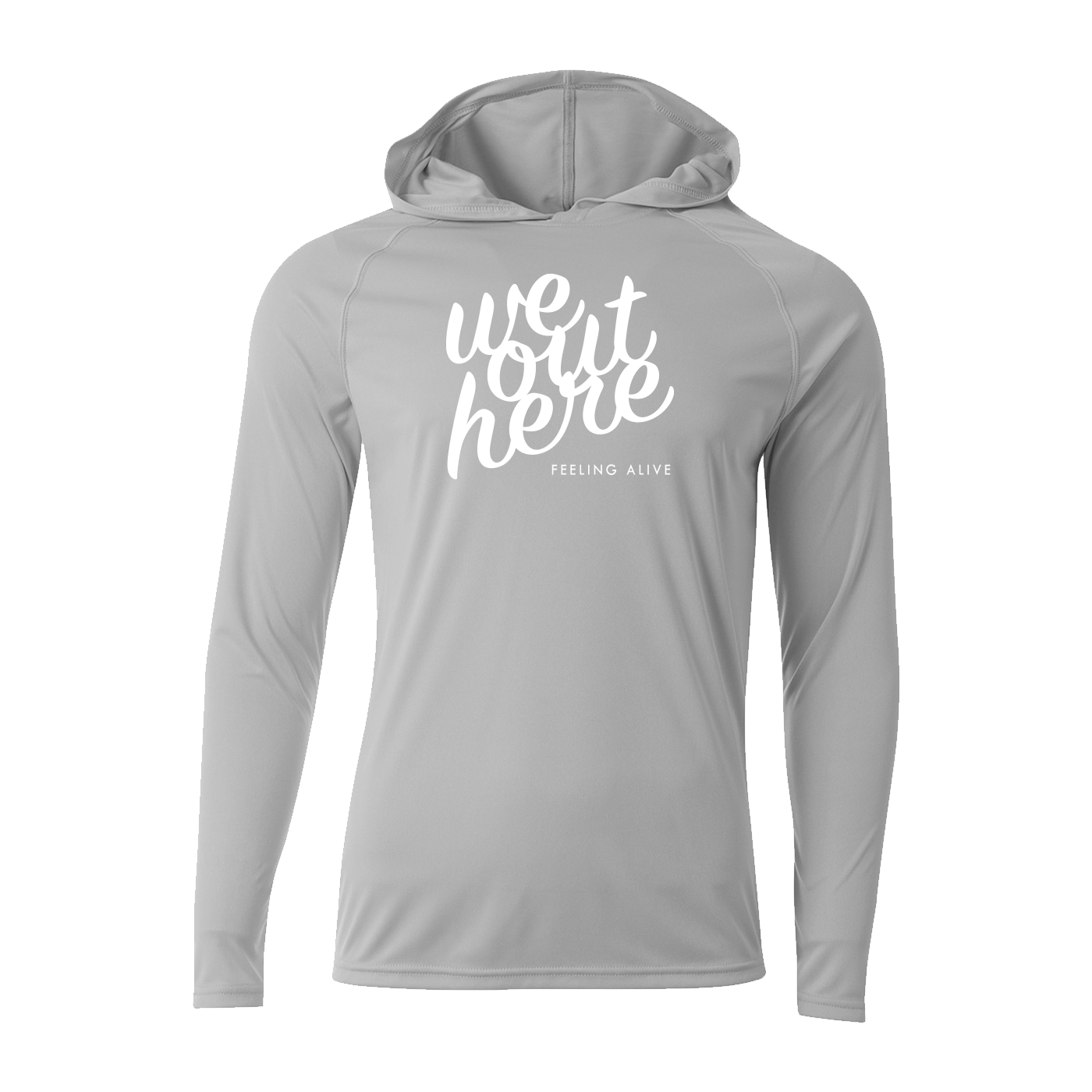 #WEOUTHERE Performance Long Sleeve Hoodie