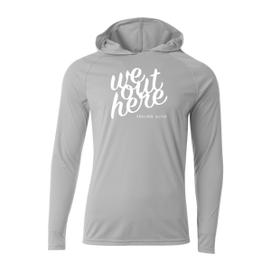 #WEOUTHERE Performance Long Sleeve Hoodie