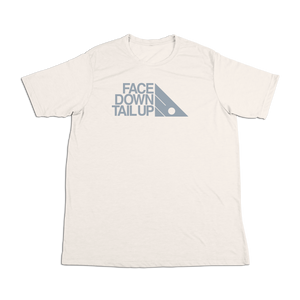 #FACEDOWNTAILUP Soft Short Sleeve Shirt - Gray Print