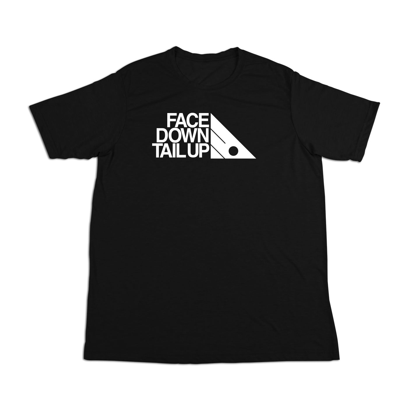 #FACEDOWNTAILUP Soft Short Sleeve Shirt - Hat Mount for GoPro