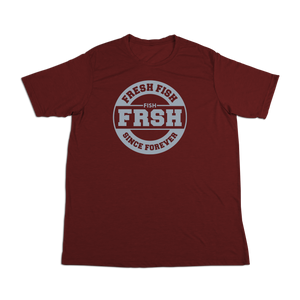 #FRESHFISH Soft Short Sleeve Shirt - Gray Print