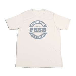 #FRESHFISH Soft Short Sleeve Shirt - Gray Print