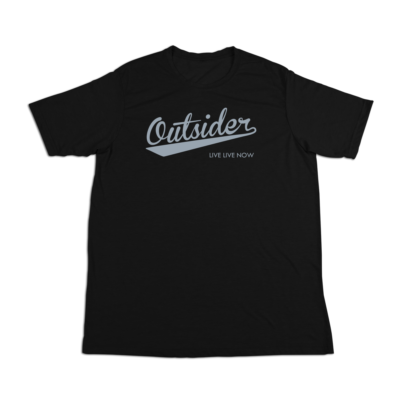 #OUTSIDER Soft Short Sleeve Shirt - Gray Print