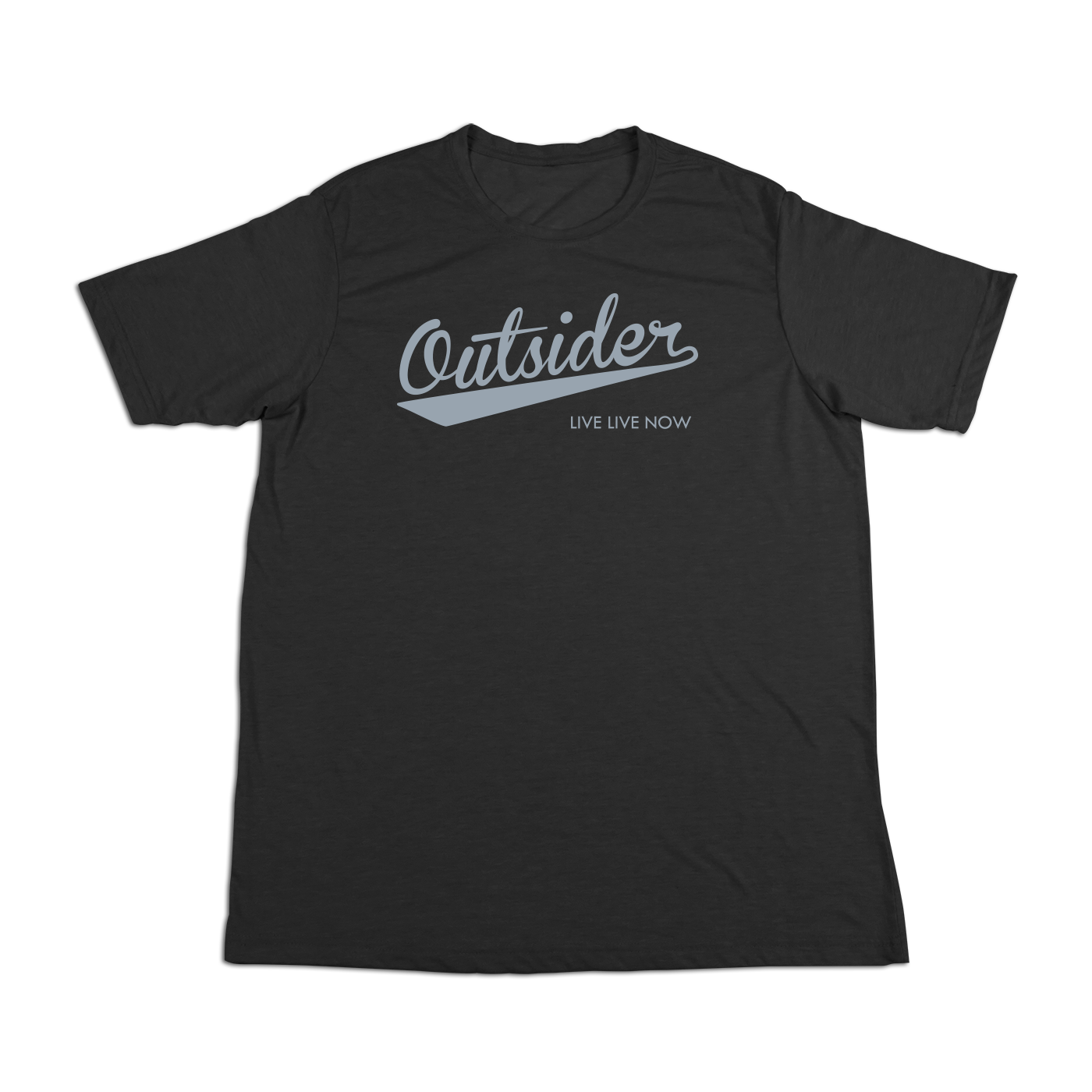 #OUTSIDER Soft Short Sleeve Shirt - Gray Print