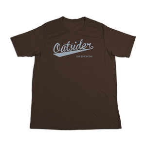 #OUTSIDER Soft Short Sleeve Shirt - Gray Print