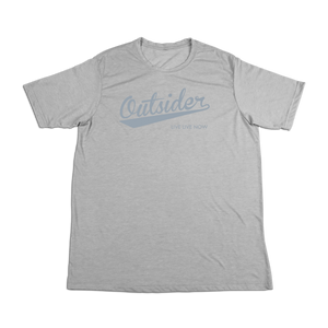 #OUTSIDER Soft Short Sleeve Shirt - Gray Print