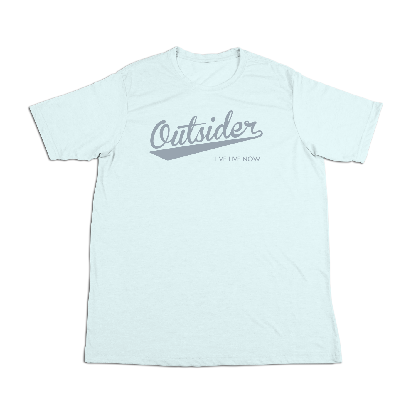 #OUTSIDER Soft Short Sleeve Shirt - Gray Print