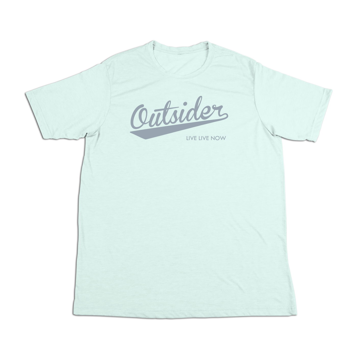 #OUTSIDER Soft Short Sleeve Shirt - Gray Print