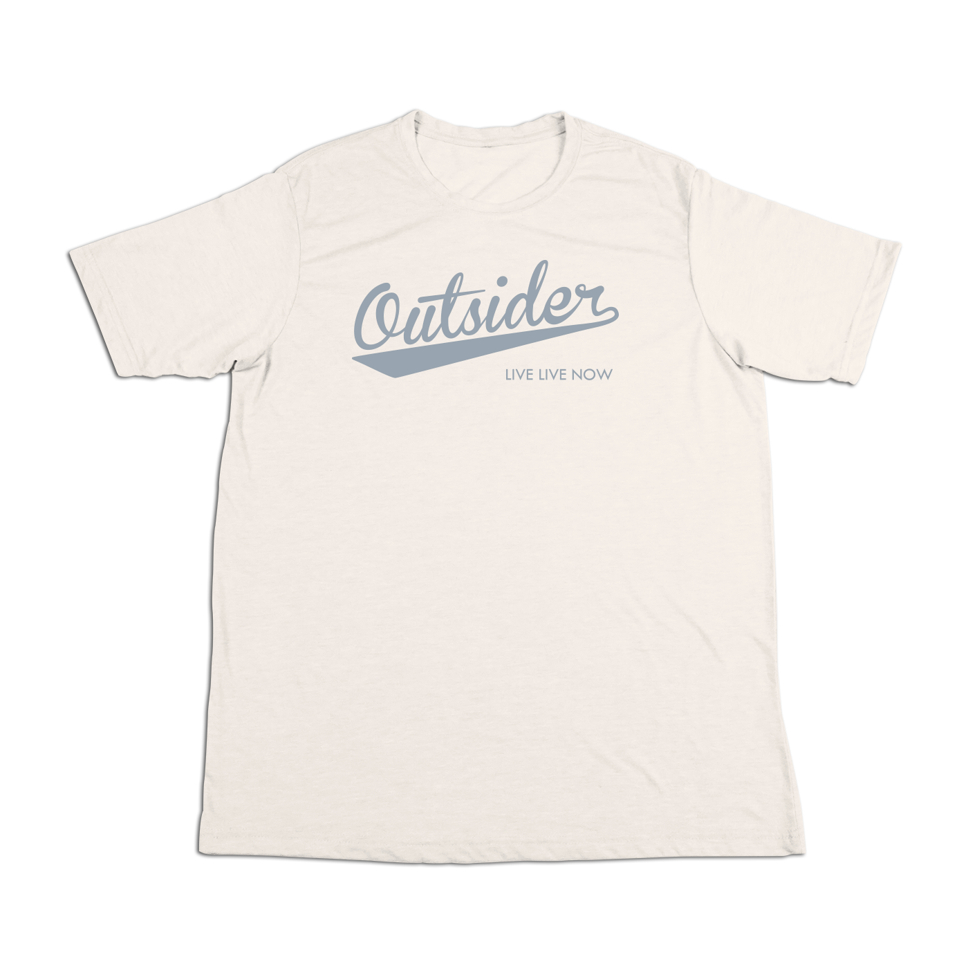 #OUTSIDER Soft Short Sleeve Shirt - Gray Print