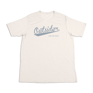 #OUTSIDER Soft Short Sleeve Shirt - Gray Print