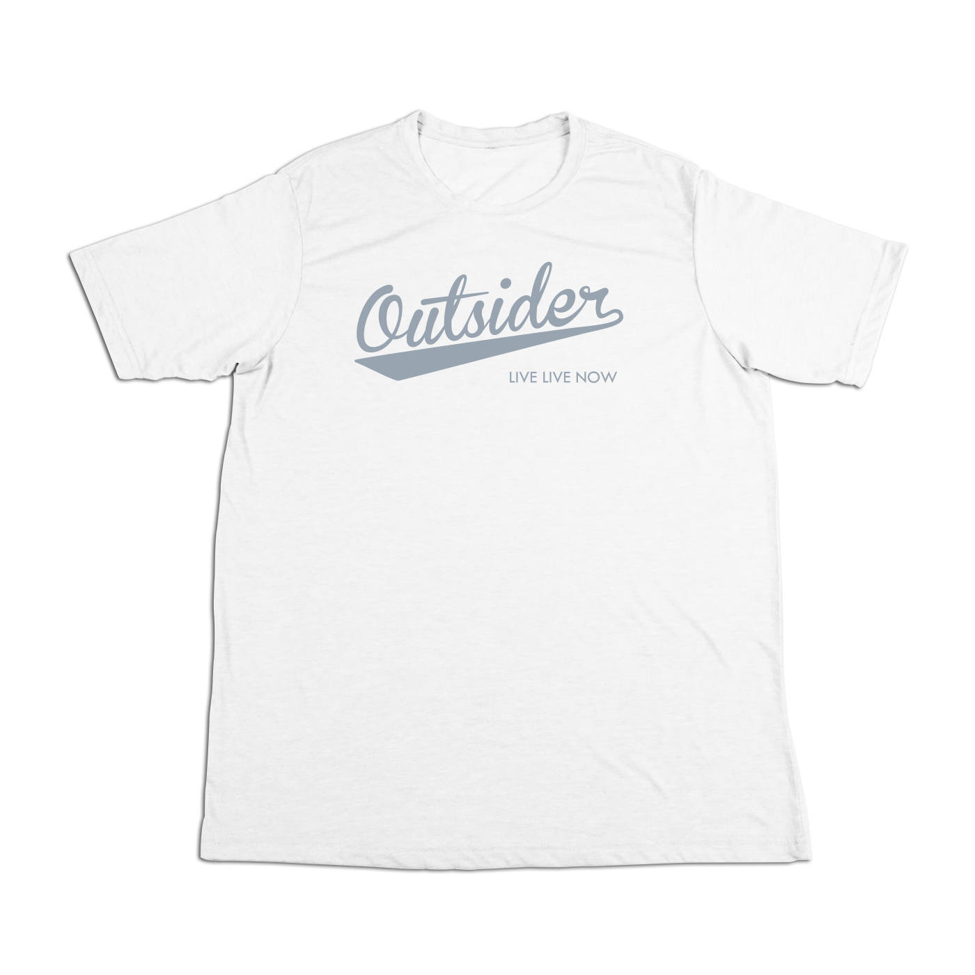 #OUTSIDER Soft Short Sleeve Shirt - Gray Print