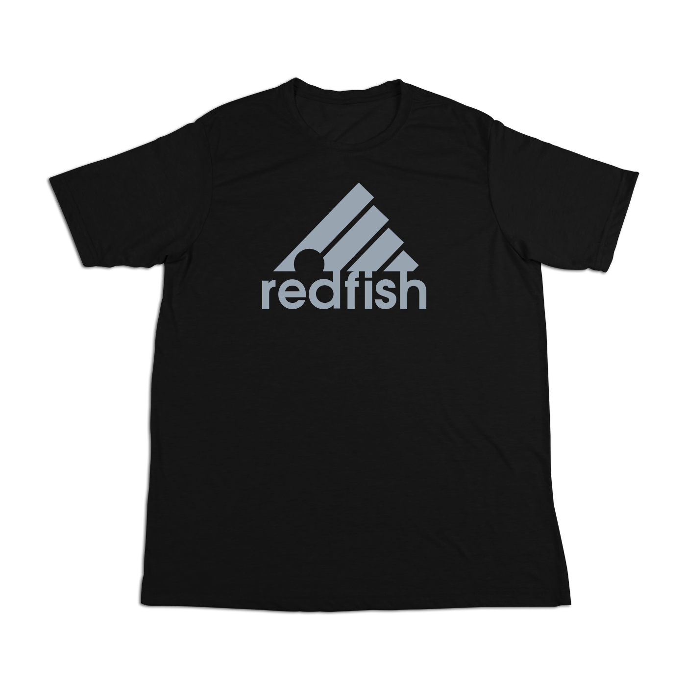#REDFISH Soft Short Sleeve Shirt - Gray Print