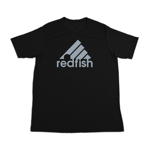 #REDFISH Soft Short Sleeve Shirt - Gray Print