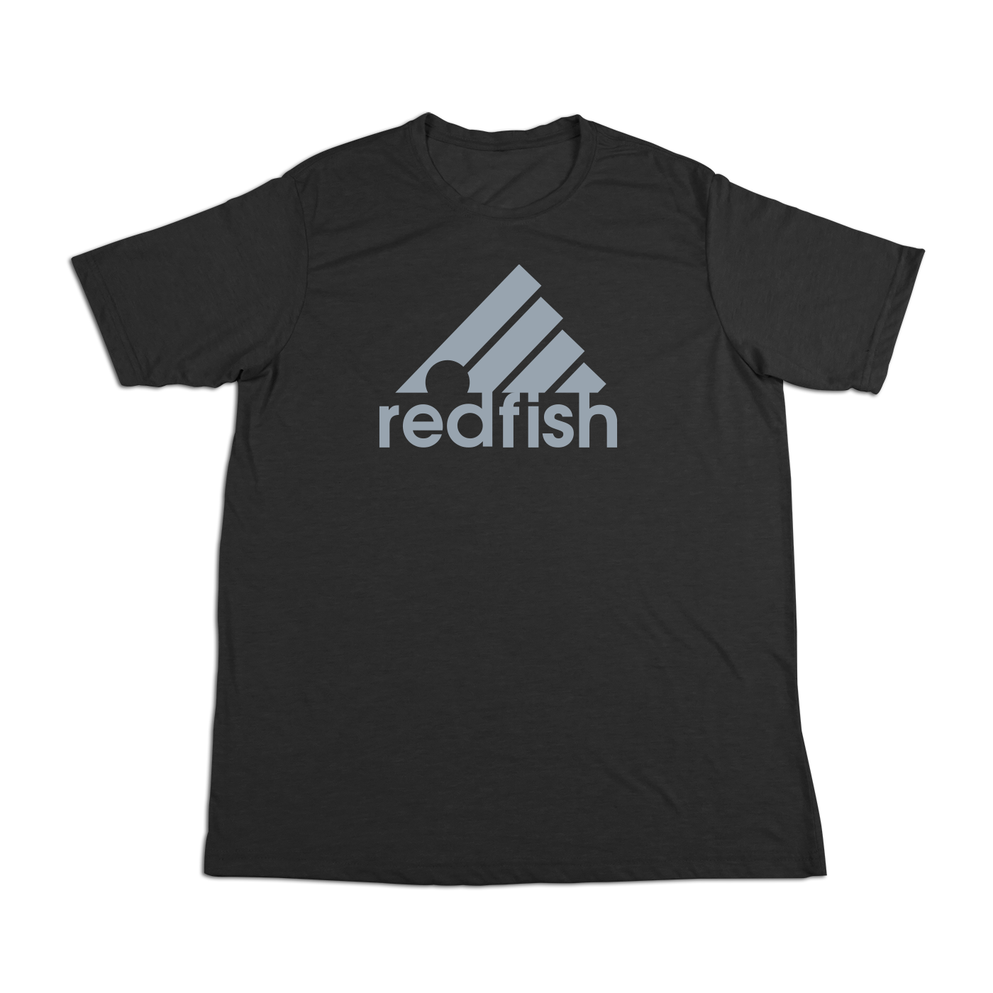 #REDFISH Soft Short Sleeve Shirt - Gray Print